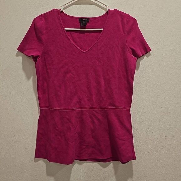 Pink blouse by Ann Taylor Petite - Picture 1 of 3
